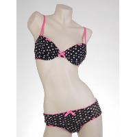 Ladies Knitted Printing Push Up & Brief
